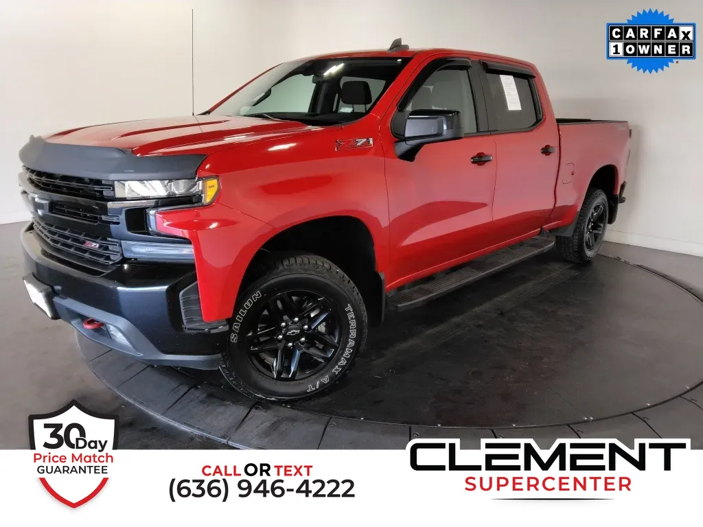 Red 2020 Chevrolet Silverado 1500 LT Trail Boss for sale in Saint Charles, MO
