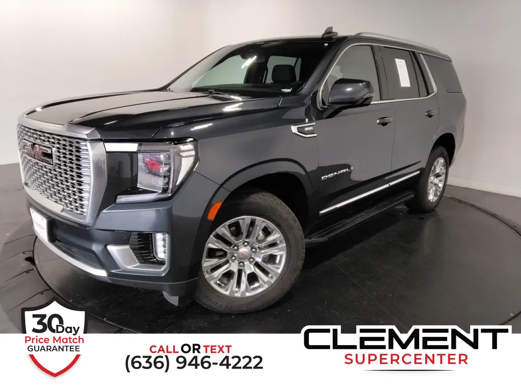 Black 2022 GMC Yukon Denali for sale in Saint Charles, MO