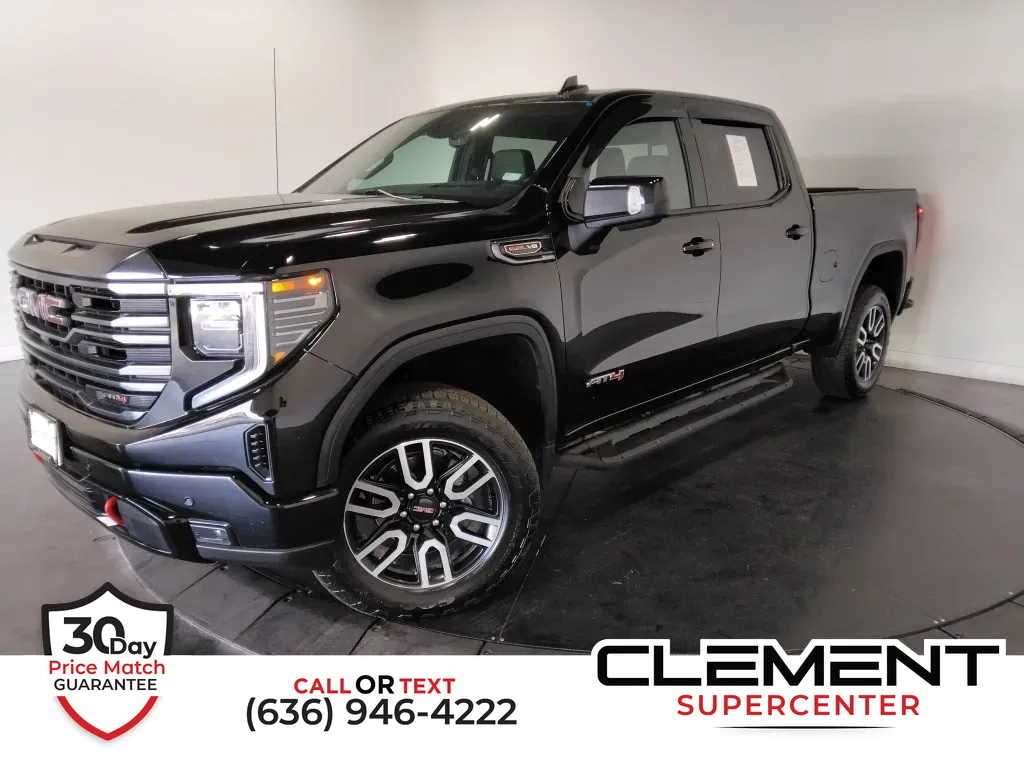Black 2024 GMC Sierra 1500 AT4 for sale in Saint Charles, MO