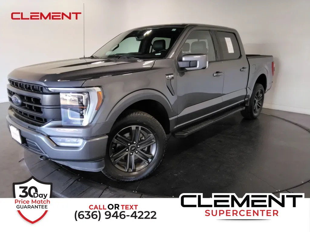 Gray 2021 Ford F-150 Lariat for sale in Saint Charles, MO