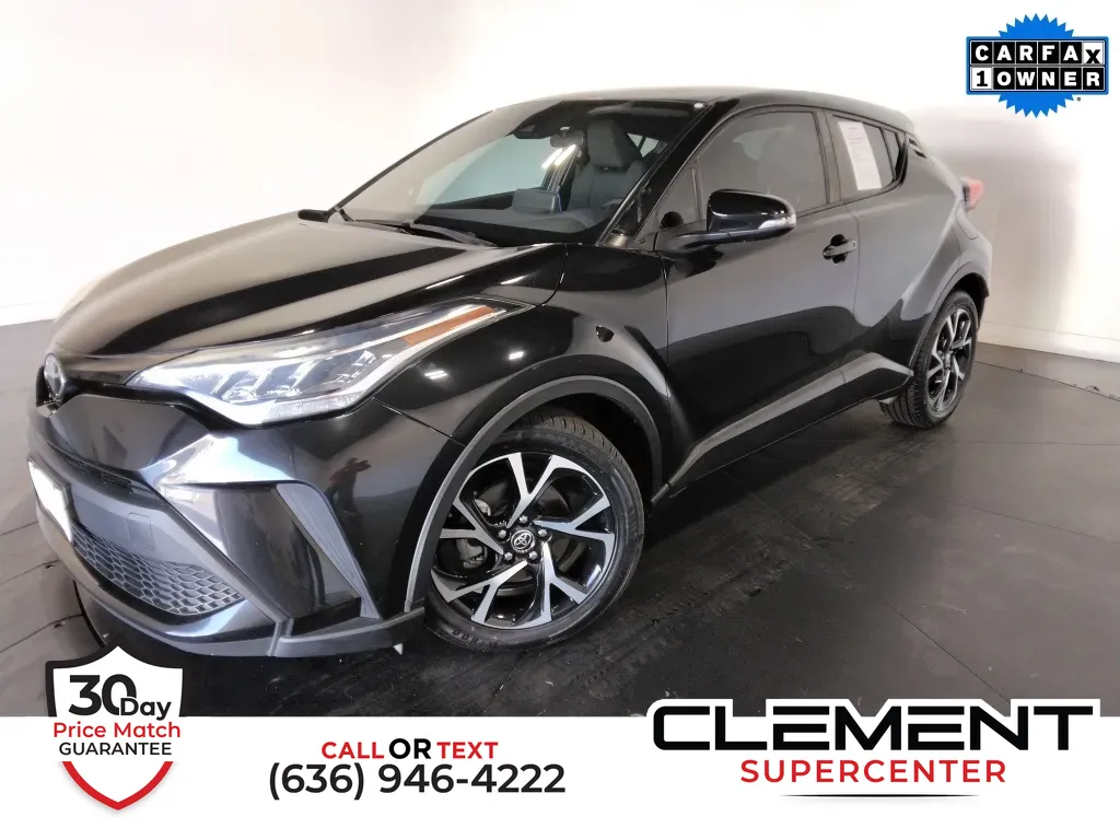 Black 2021 Toyota C-HR XLE for sale in Saint Charles, MO