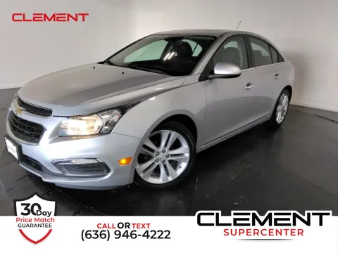 Silver 2015 Chevrolet Cruze LTZ for sale in Saint Charles, MO