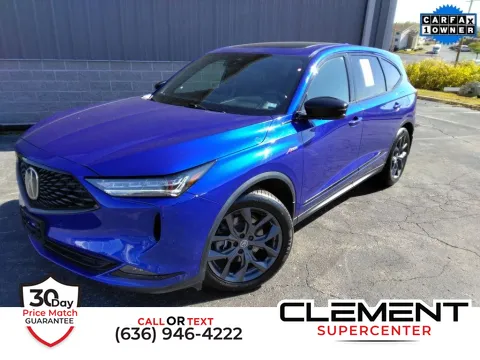 Blue 2022 Acura MDX A-Spec for sale in Saint Charles, MO