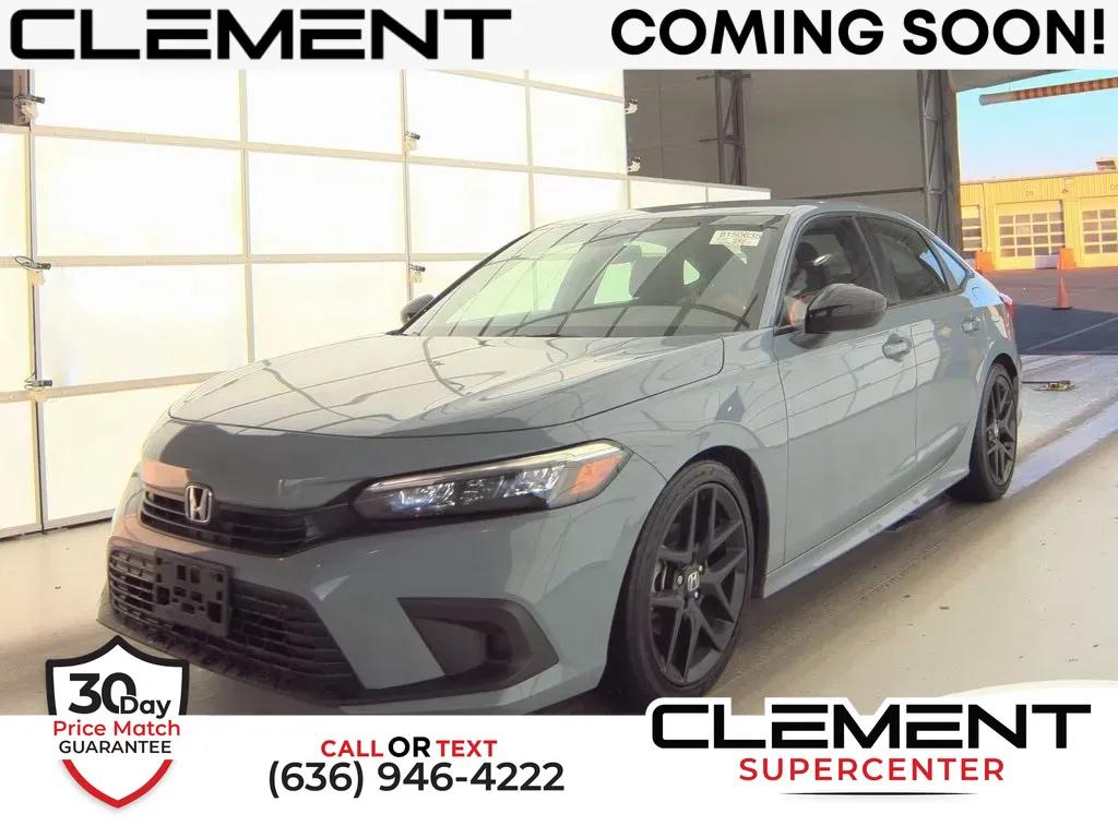 Gray 2024 Honda Civic Sport for sale in Saint Charles, MO