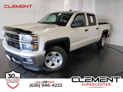 White 2014 Chevrolet Silverado 1500 LT for sale in Saint Charles, MO