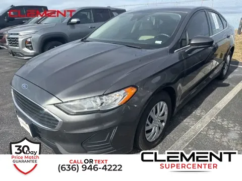 Gray 2020 Ford Fusion S for sale in Saint Charles, MO