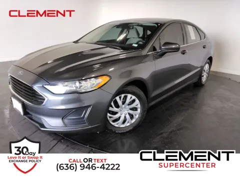 Gray 2020 Ford Fusion S for sale in Saint Charles, MO