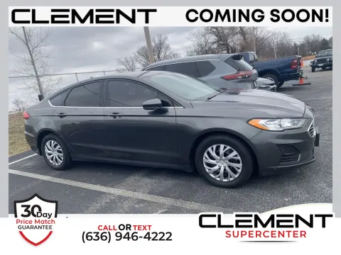 Gray 2020 Ford Fusion S for sale in Saint Charles, MO
