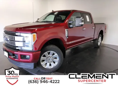 Red 2019 Ford F-250SD Platinum for sale in Saint Charles, MO