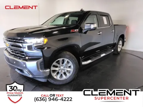 Black 2020 Chevrolet Silverado 1500 LTZ for sale in Saint Charles, MO