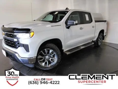 White 2022 Chevrolet Silverado 1500 LT for sale in Saint Charles, MO