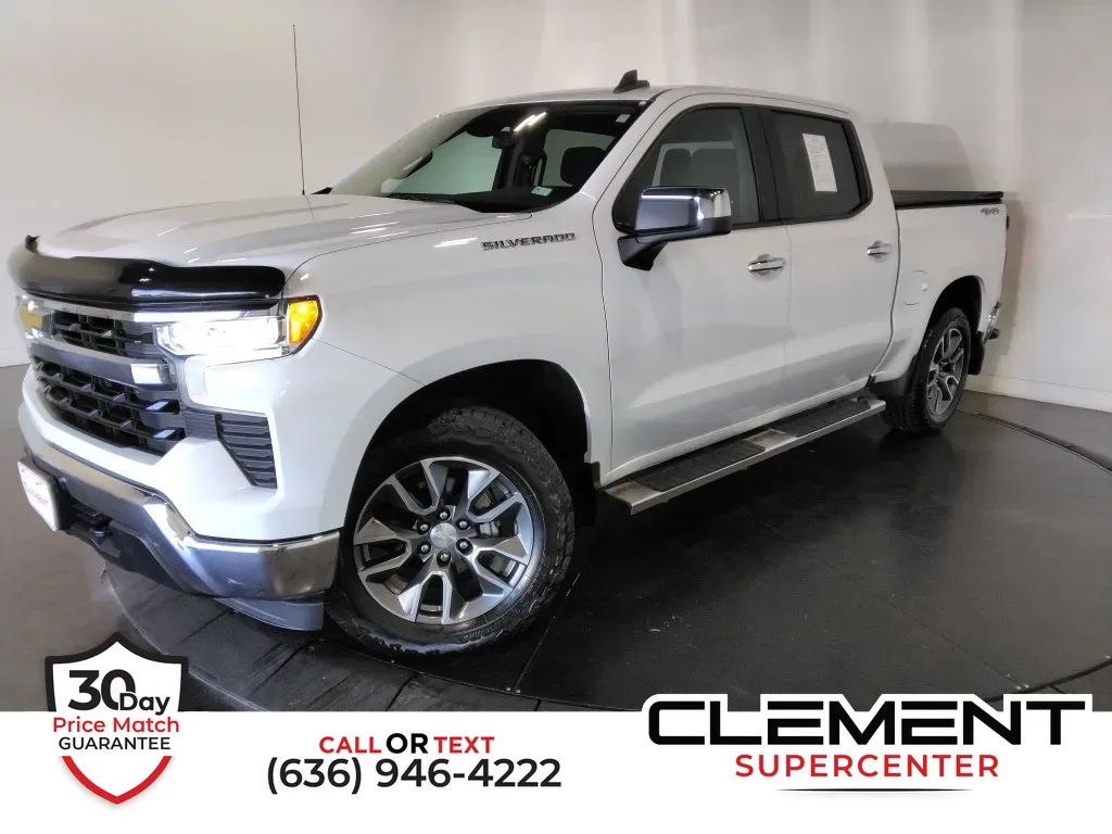 White 2022 Chevrolet Silverado 1500 LT for sale in Saint Charles, MO