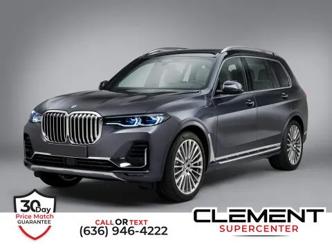 Gray 2021 BMW X7 xDrive40i for sale in Saint Charles, MO