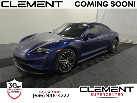 Blue 2023 Porsche Taycan for sale in Saint Charles, MO