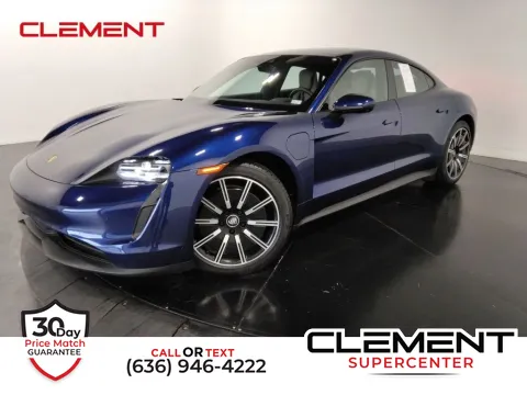 Blue 2023 Porsche Taycan for sale in Saint Charles, MO