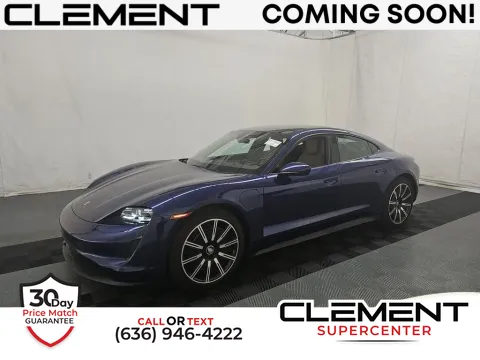 Blue 2023 Porsche Taycan for sale in Saint Charles, MO