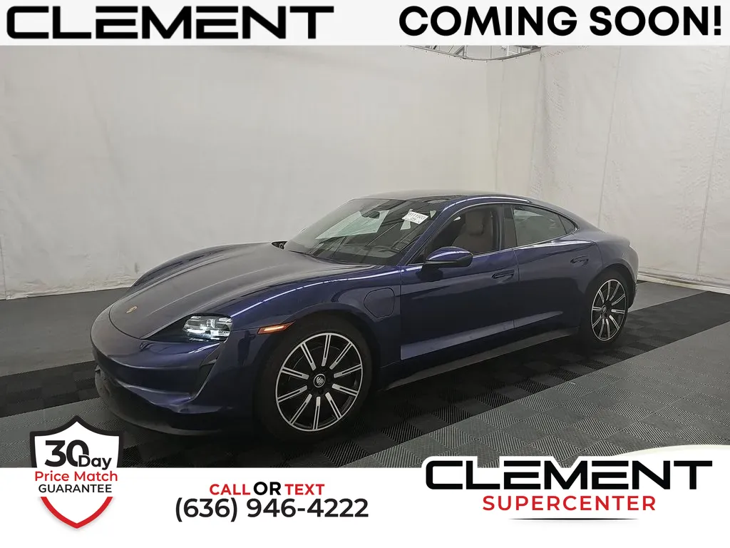 Blue 2023 Porsche Taycan for sale in Saint Charles, MO