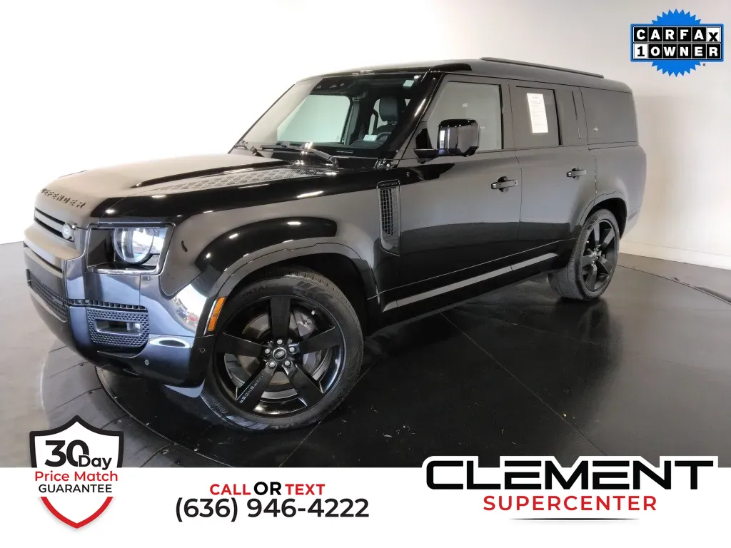 Black 2023 Land Rover Defender 130 X-Dynamic SE for sale in Saint Charles, MO