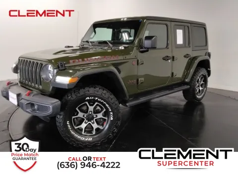Green 2021 Jeep Wrangler Unlimited Rubicon for sale in Saint Charles, MO