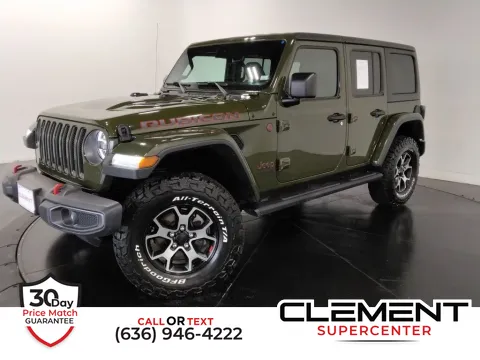 Green 2021 Jeep Wrangler Unlimited Rubicon for sale in Saint Charles, MO