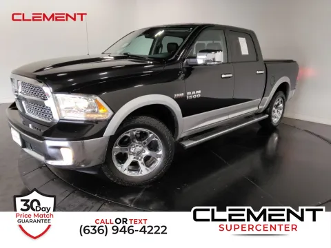 Black 2017 Ram 1500 Laramie for sale in Saint Charles, MO