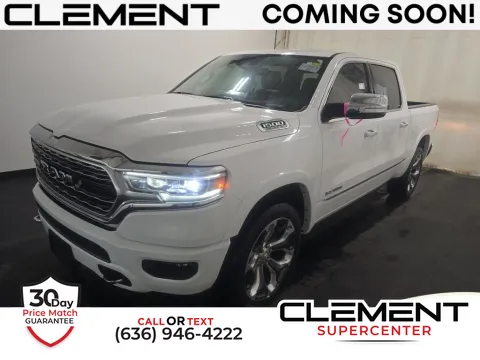 White 2022 Ram 1500 Limited for sale in Saint Charles, MO
