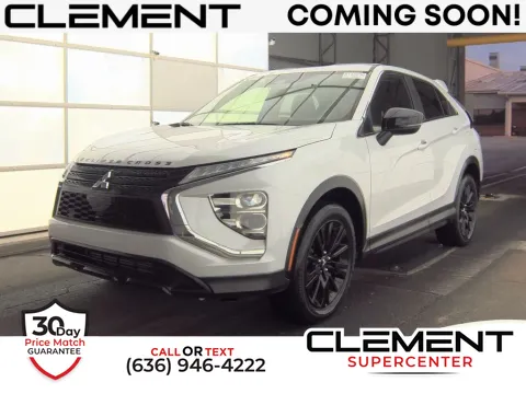 White 2023 Mitsubishi Eclipse Cross LE for sale in Saint Charles, MO
