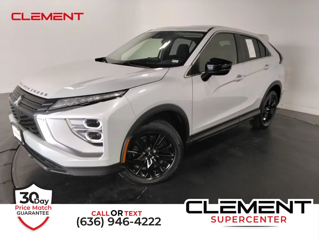 White 2023 Mitsubishi Eclipse Cross LE for sale in Saint Charles, MO