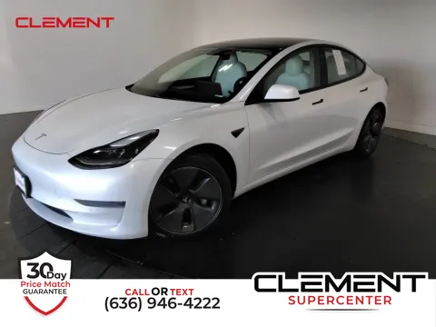 White 2021 Tesla Model 3 Standard Range Plus for sale in Saint Charles, MO