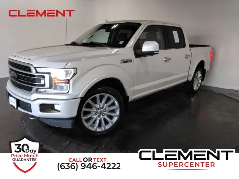 White 2019 Ford F-150 Limited for sale in Saint Charles, MO