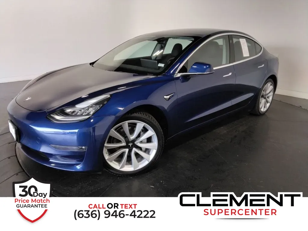 Blue 2019 Tesla Model 3 Long Range for sale in Saint Charles, MO