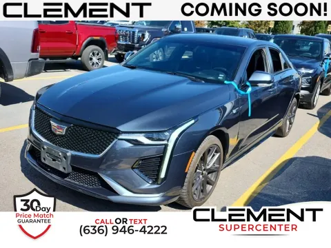 Black 2021 Cadillac CT4 Sport for sale in Saint Charles, MO