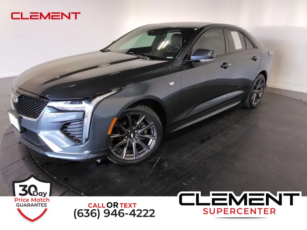 Black 2021 Cadillac CT4 Sport for sale in Saint Charles, MO