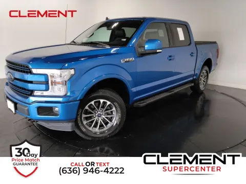 Blue 2020 Ford F-150 Lariat for sale in Saint Charles, MO