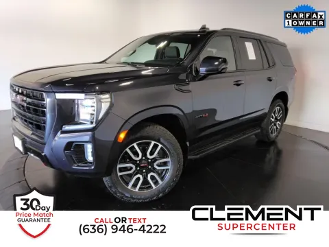 Blue 2024 GMC Yukon AT4 for sale in Saint Charles, MO