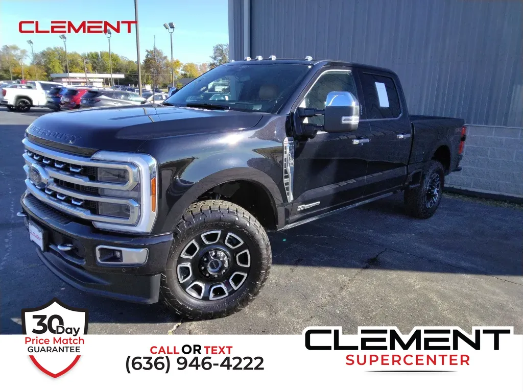 Gray 2024 Ford F-250SD Platinum for sale in Saint Charles, MO