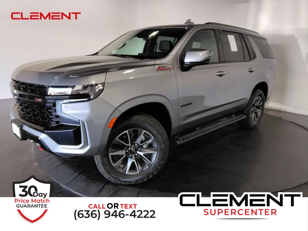 Gray 2023 Chevrolet Tahoe Z71 for sale in Saint Charles, MO