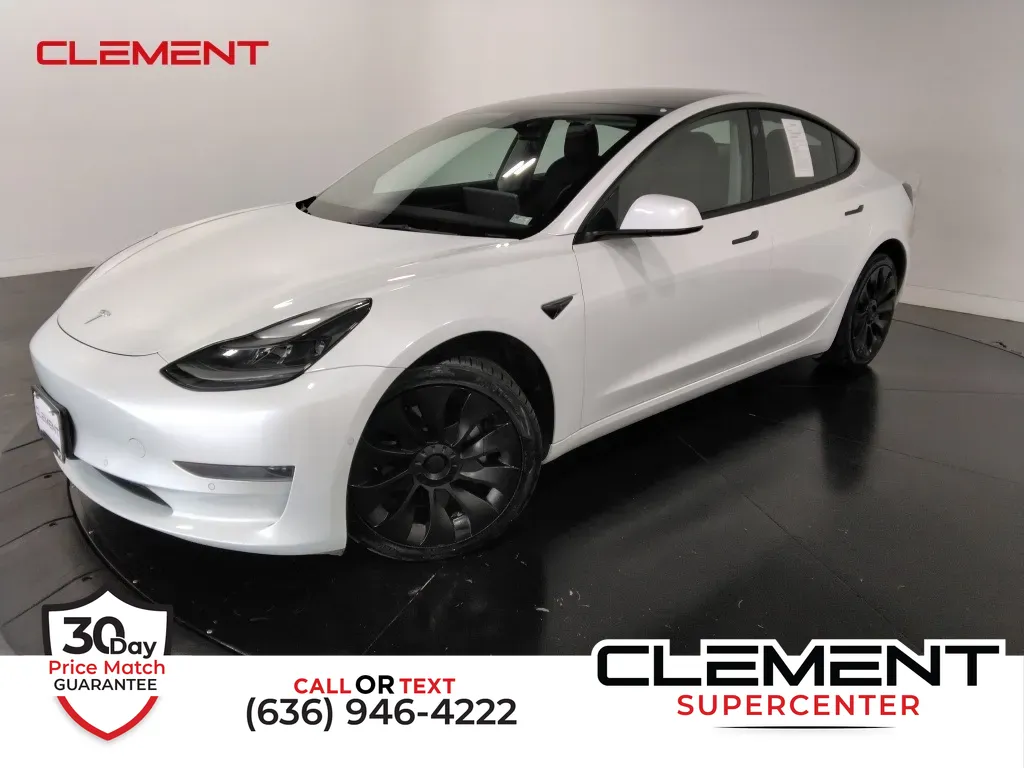 Blue 2021 Tesla Model 3 Standard Range Plus for sale in Saint Charles, MO