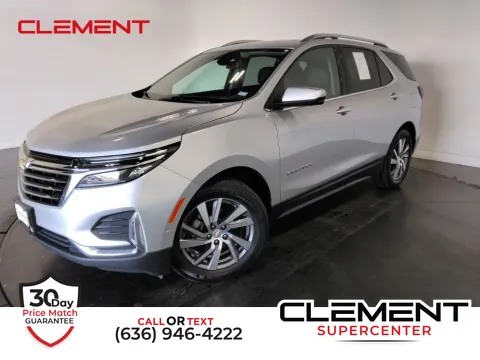 Silver 2022 Chevrolet Equinox Premier for sale in Saint Charles, MO