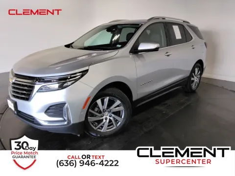 Silver 2022 Chevrolet Equinox Premier for sale in Saint Charles, MO
