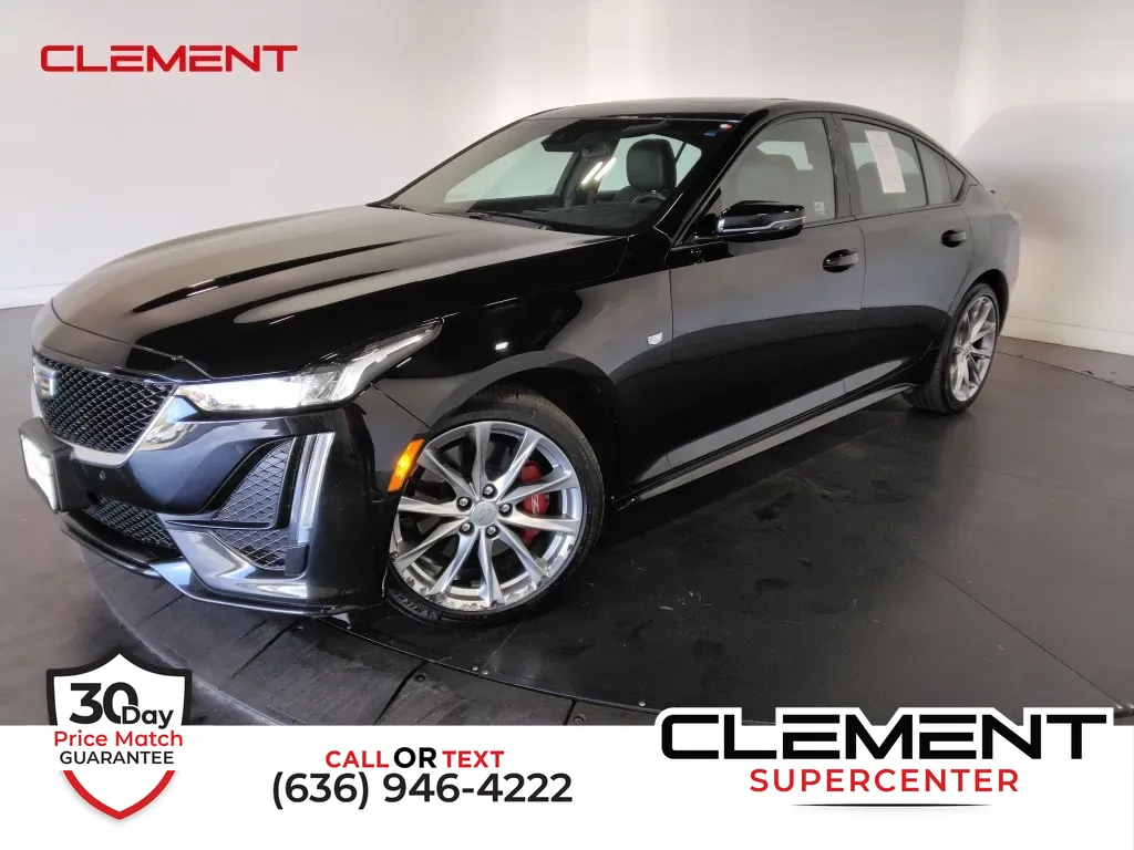 Black 2022 Cadillac CT5 Sport for sale in Saint Charles, MO