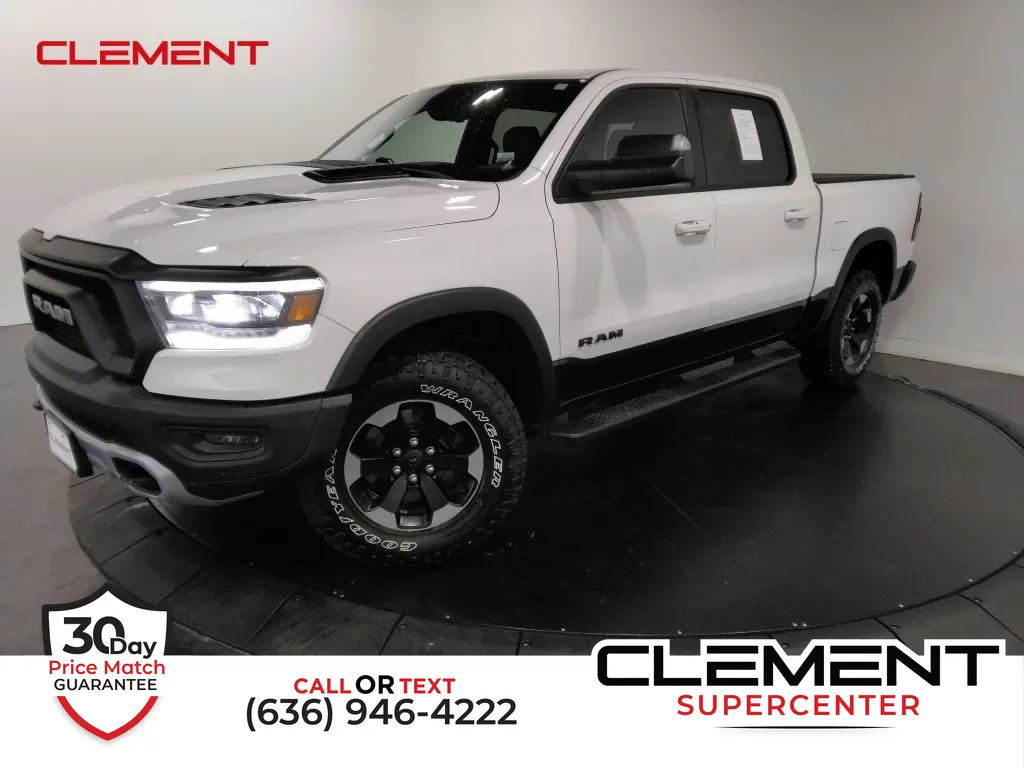 White 2019 Ram 1500 Rebel for sale in Saint Charles, MO