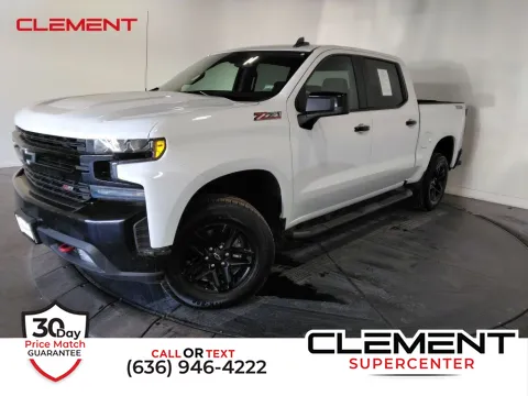White 2022 Chevrolet Silverado 1500 LTD LT Trail Boss for sale in Saint Charles, MO