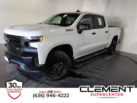 White 2022 Chevrolet Silverado 1500 LTD LT Trail Boss for sale in Saint Charles, MO