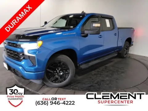 Blue 2023 Chevrolet Silverado 1500 RST for sale in Saint Charles, MO