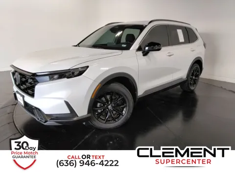 White 2023 Honda CR-V Hybrid Sport for sale in Saint Charles, MO