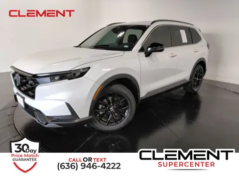 White 2023 Honda CR-V Hybrid Sport for sale in Saint Charles, MO