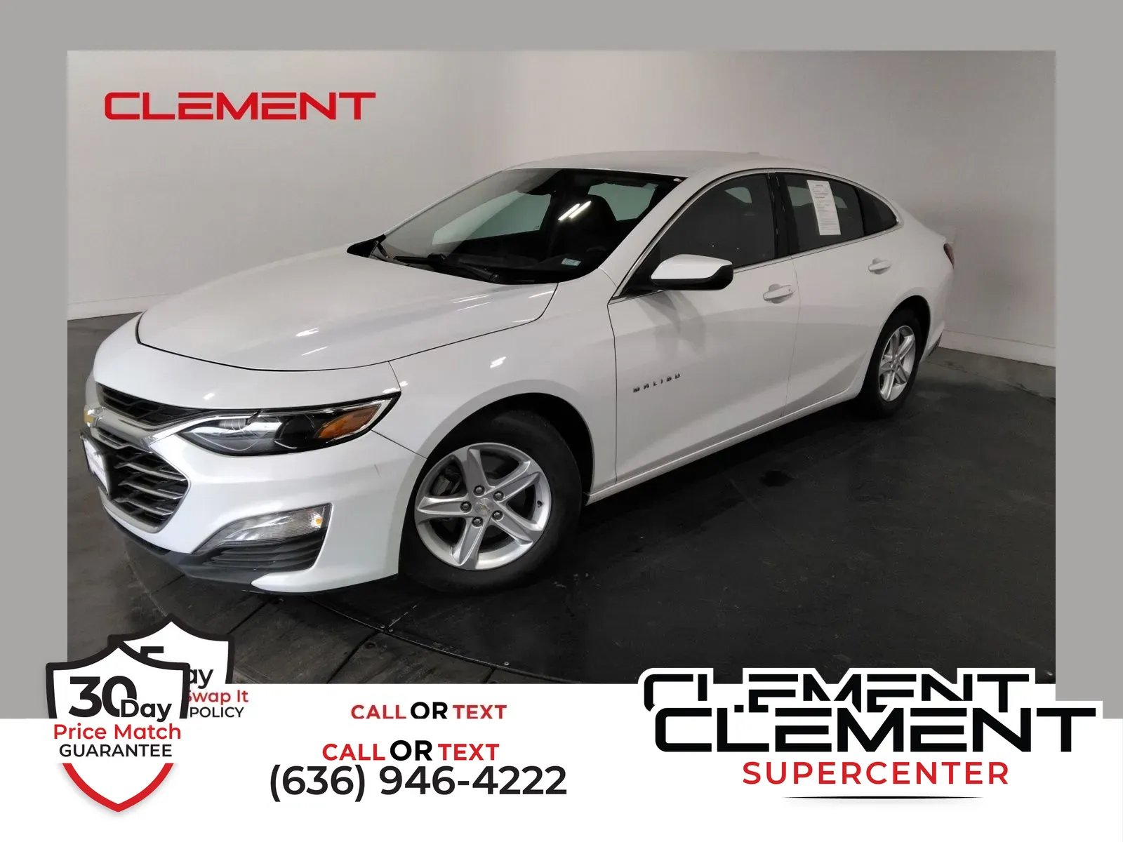 White 2023 Chevrolet Malibu LT for sale in Florissant, MO