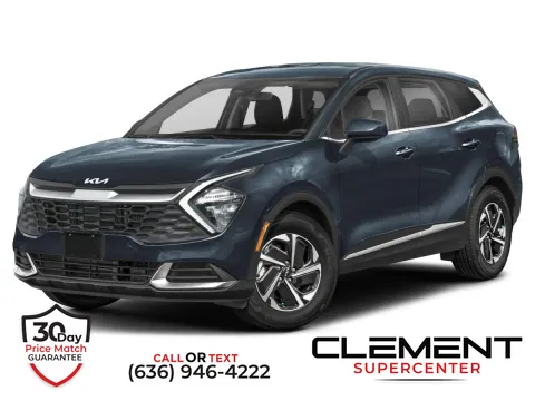 White 2023 Kia Sportage Hybrid LX for sale in Florissant, MO