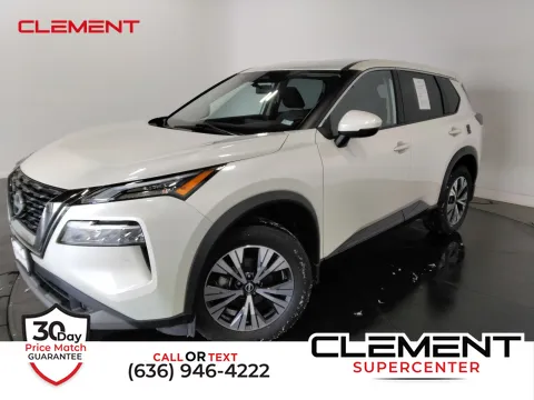 White 2023 Nissan Rogue SV for sale in Florissant, MO